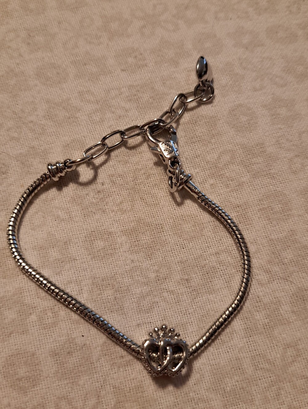 Intertwined Heart Bracelet